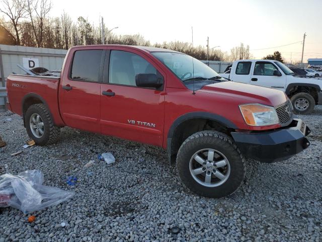 1N6BA0EC1CN324104 - 2012 NISSAN TITAN S RED photo 4