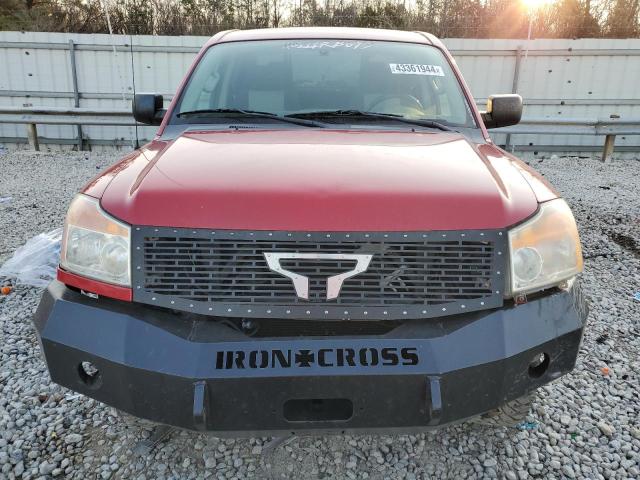 1N6BA0EC1CN324104 - 2012 NISSAN TITAN S RED photo 5