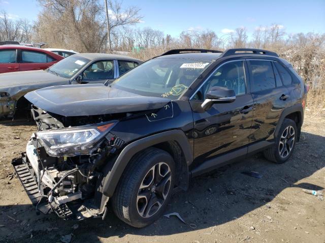 2T3J1RFVXKW005293 - 2019 TOYOTA RAV4 ADVENTURE BLACK photo 1