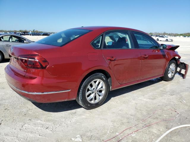 1VWAA7A36JC037957 - 2018 VOLKSWAGEN PASSAT S RED photo 3