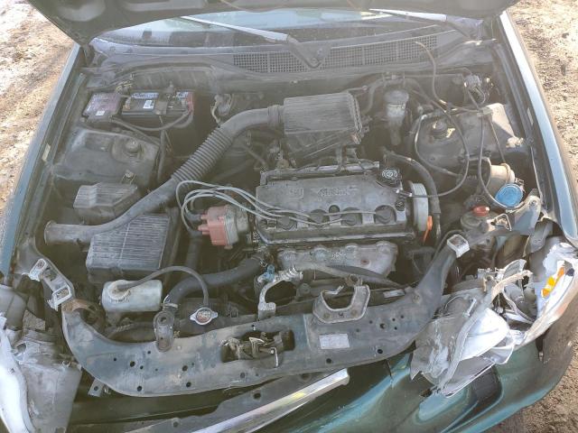 2HGEJ6671YH504978 - 2000 HONDA CIVIC LX GREEN photo 11