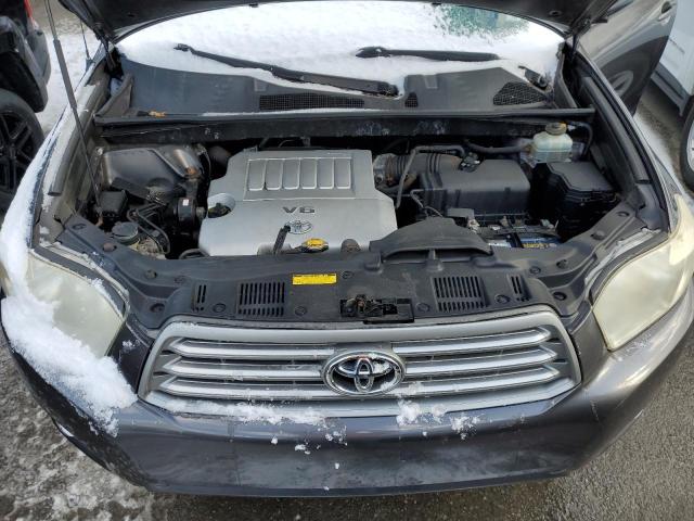 JTEES41A482047414 - 2008 TOYOTA HIGHLANDER GRAY photo 11