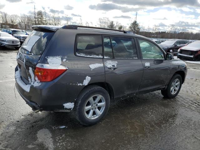 JTEES41A482047414 - 2008 TOYOTA HIGHLANDER GRAY photo 3