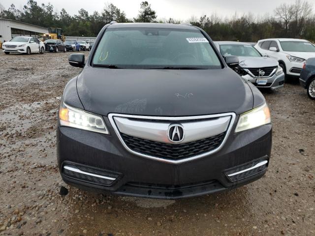 5FRYD4H46EB006253 - 2014 ACURA MDX TECHNOLOGY GRAY photo 5