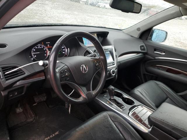 5FRYD4H46EB006253 - 2014 ACURA MDX TECHNOLOGY GRAY photo 8