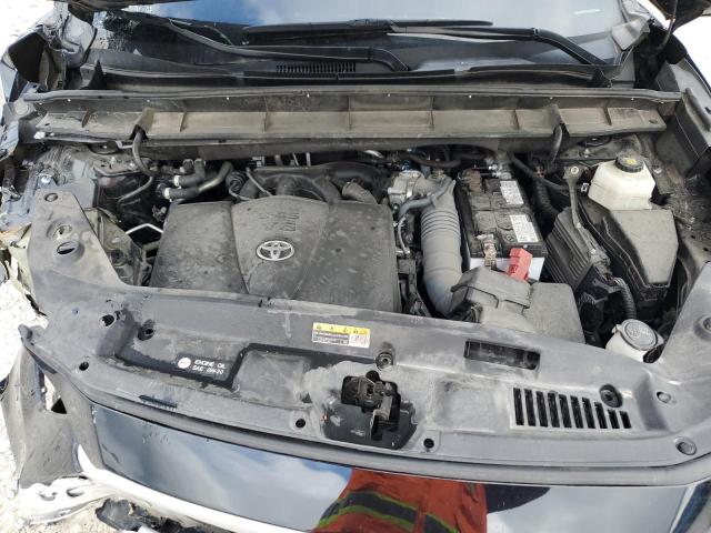 5TDGZRAH4NS138125 - 2022 TOYOTA HIGHLANDER XLE 黑色 照片 12