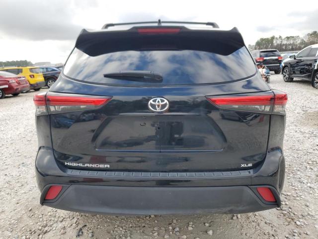 5TDGZRAH4NS138125 - 2022 TOYOTA HIGHLANDER XLE 黑色 照片 6