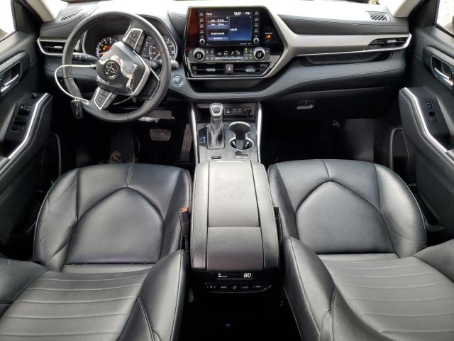 5TDGZRAH4NS138125 - 2022 TOYOTA HIGHLANDER XLE 黑色 照片 8