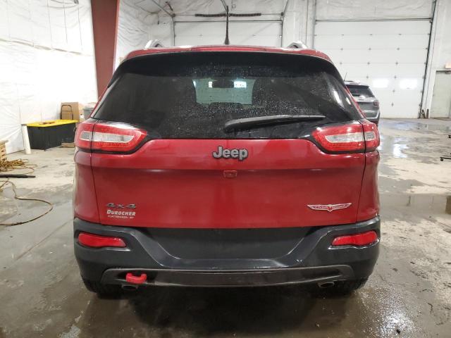 1C4PJMBS4FW786067 - 2015 JEEP CHEROKEE TRAILHAWK წითელი ფოტო 6