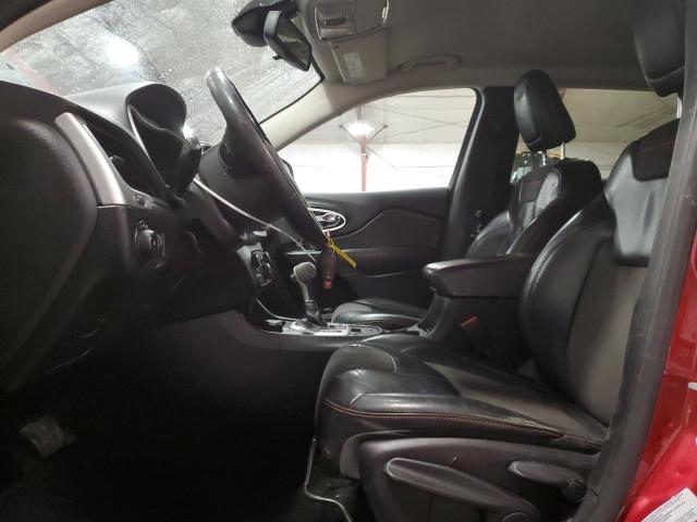 1C4PJMBS4FW786067 - 2015 JEEP CHEROKEE TRAILHAWK წითელი ფოტო 7