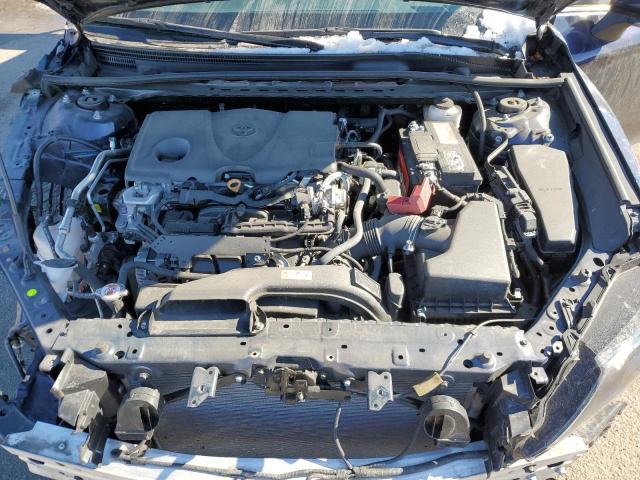 4T1G11AKXNU685394 - 2022 TOYOTA CAMRY SE BLUE photo 11