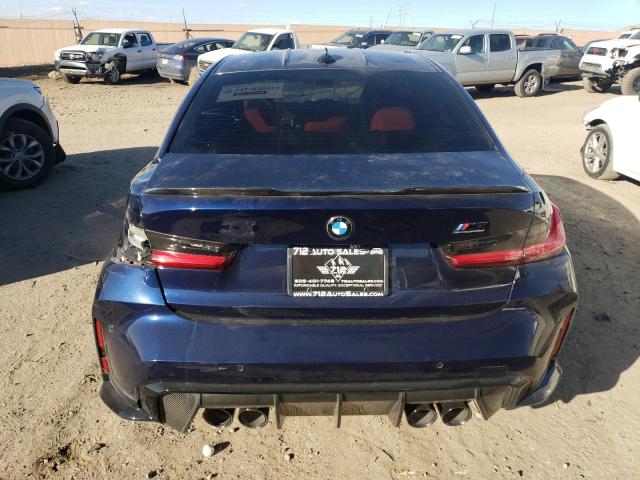 WBS33AY03MFL39281 - 2021 BMW M3 COMPETITION ლურჯი ფოტო 6