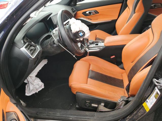 WBS33AY03MFL39281 - 2021 BMW M3 COMPETITION ლურჯი ფოტო 7