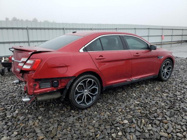 1FAHP2KT3DG171880 - 2013 FORD TAURUS SHO RED photo 3