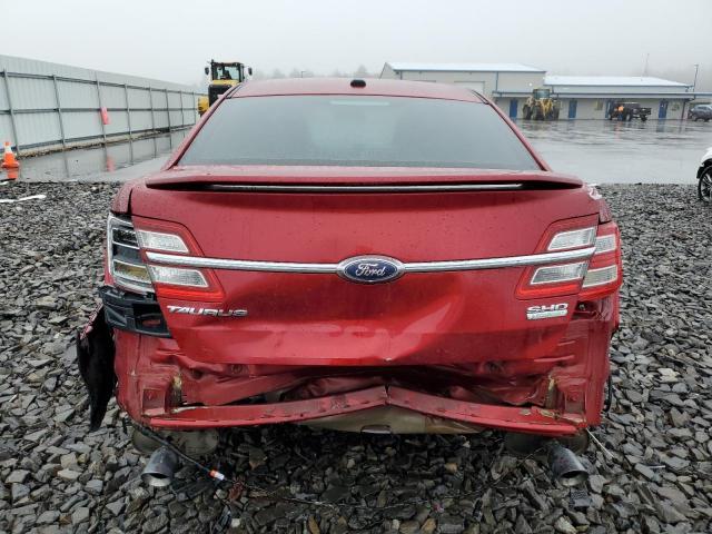 1FAHP2KT3DG171880 - 2013 FORD TAURUS SHO RED photo 6