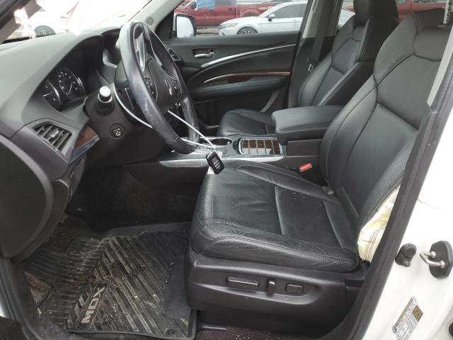 5FRYD4H51HB027542 - 2017 ACURA MDX TECHNOLOGY WHITE photo 7