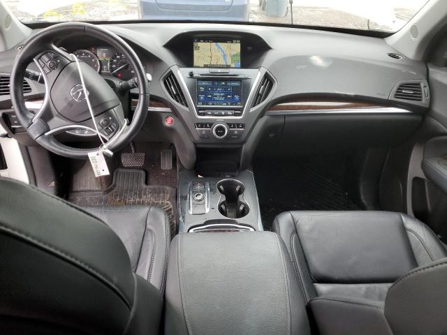 5FRYD4H51HB027542 - 2017 ACURA MDX TECHNOLOGY WHITE photo 8