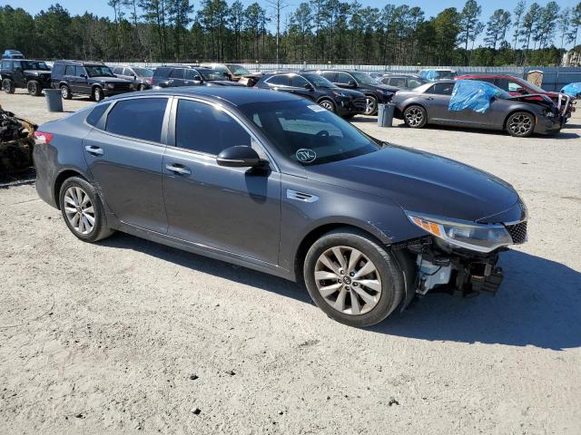 5XXGT4L37HG131195 - 2017 KIA OPTIMA LX GRAY photo 4