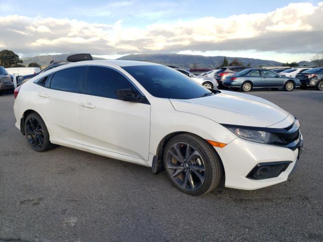 2HGFC2F89LH577105 - 2020 HONDA CIVIC SPORT WHITE photo 4