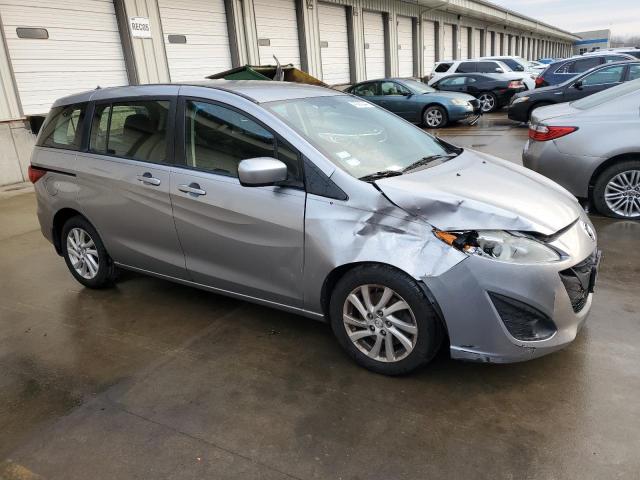 JM1CW2BL4C0105482 - 2012 MAZDA 5 SILVER photo 4