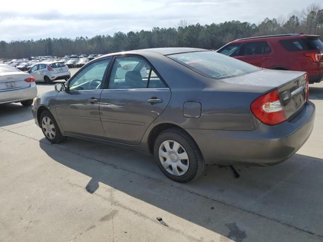 4T1BE32K82U595312 - 2002 TOYOTA CAMRY LE CHARCOAL photo 2