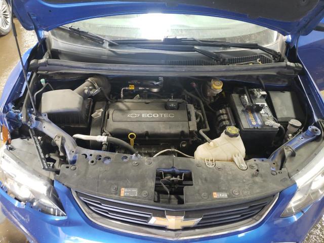 1G1JB5SHXH4151939 - 2017 CHEVROLET SONIC LS 蓝色 照片 11