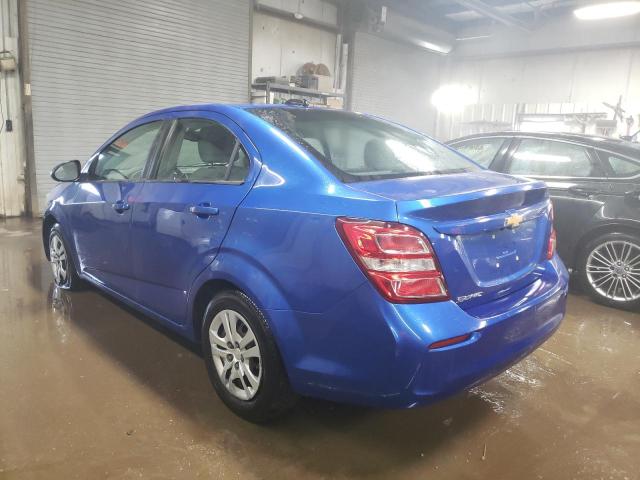 1G1JB5SHXH4151939 - 2017 CHEVROLET SONIC LS BLUE photo 2