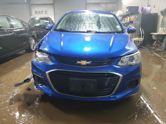 1G1JB5SHXH4151939 - 2017 CHEVROLET SONIC LS BLUE photo 5