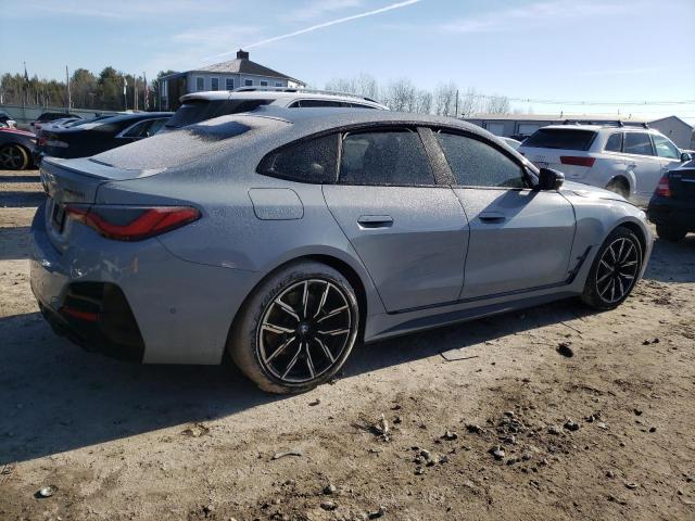 WBA13AW08NFM61151 - 2022 BMW M440XI GRAN COUPE GRAY photo 3