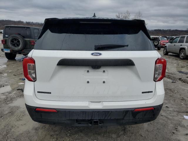 1FM5K8AB1PGC17892 - 2023 FORD EXPLORER POLICE INTERCEPTOR თეთრი ფოტო 6