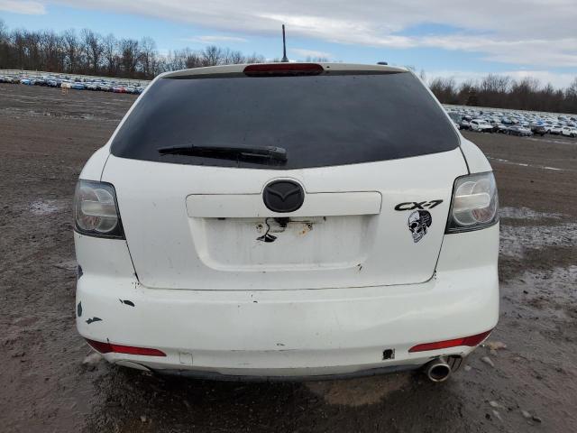 JM3ER2BM0B0402019 - 2011 MAZDA CX-7 WHITE photo 6