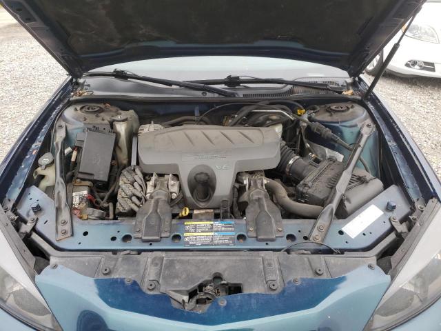 2G2WP552461193610 - 2006 PONTIAC GRAND PRIX BLUE photo 7