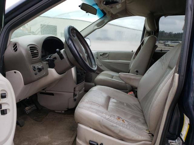 2A4GP54L97R279096 - 2007 CHRYSLER TOWN & COU TOURING ლურჯი ფოტო 7