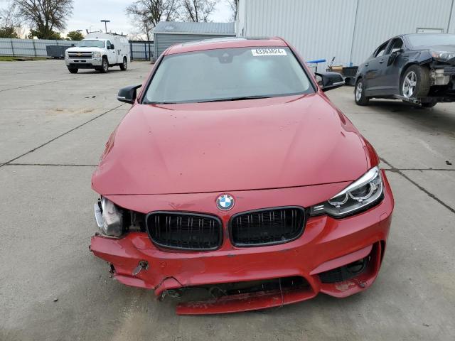 WBA3B9C5XEF588641 - 2014 BMW 335 XI RED photo 5