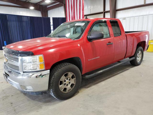 1GCRCSE07CZ139125 - 2012 CHEVROLET SILVERADO C1500 LT RED photo 1