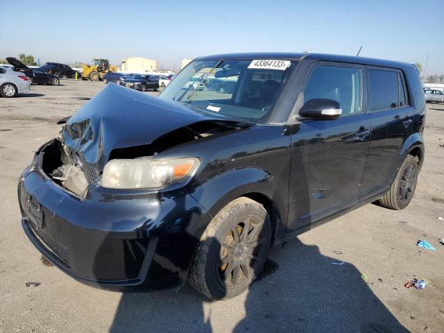 JTLKE50E181045087 - 2008 TOYOTA SCION XB Siyah fotoğraf 1