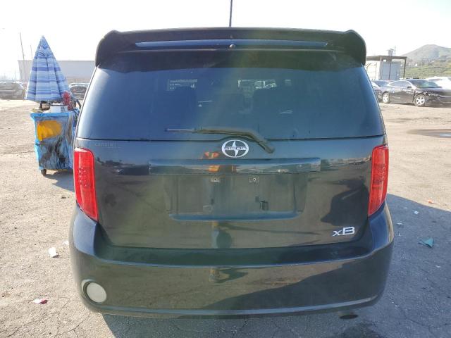 JTLKE50E181045087 - 2008 TOYOTA SCION XB Siyah fotoğraf 6