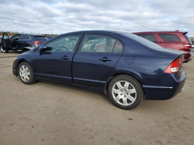 2HGFA1F53AH504735 - 2010 HONDA CIVIC LX BLUE photo 2