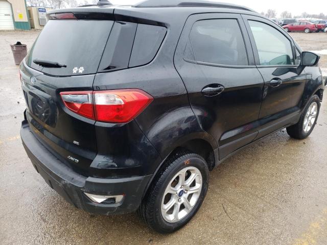 MAJ6S3GL8KC301029 - 2019 FORD ECOSPORT SE Noir photo 3