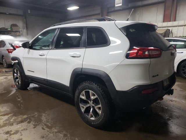 1C4PJMBS7FW667588 - 2015 JEEP CHEROKEE TRAILHAWK WHITE photo 2