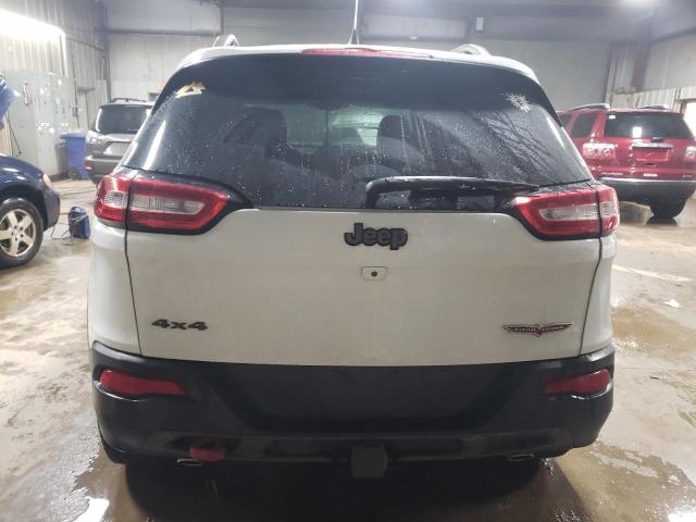 1C4PJMBS7FW667588 - 2015 JEEP CHEROKEE TRAILHAWK WHITE photo 6