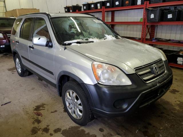 JHLRD78856C050708 - 2006 HONDA CR-V EX GRAY photo 4