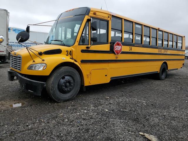 4UZABRDT1DCBY7064 - 2013 FREIGHTLINER CHASSIS B2B YELLOW photo 2