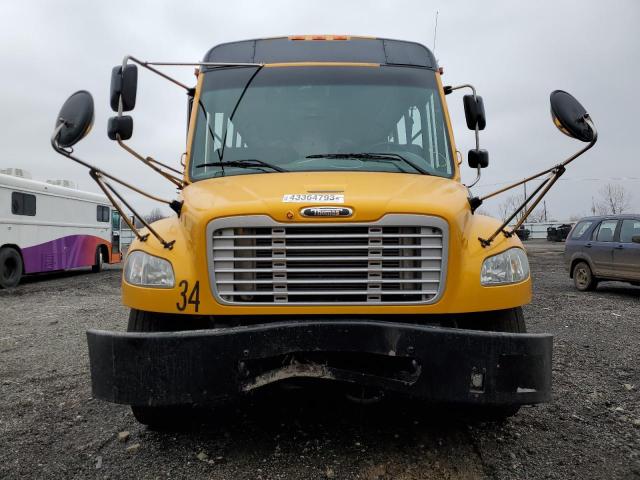 4UZABRDT1DCBY7064 - 2013 FREIGHTLINER CHASSIS B2B YELLOW photo 9