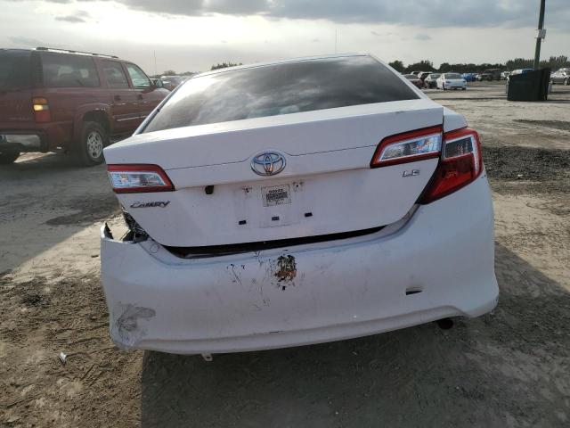 4T1BF1FK6EU741898 - 2014 TOYOTA CAMRY L WHITE photo 6