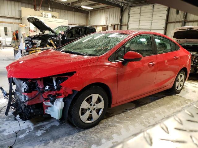 1G1BC5SM5J7180820 - 2018 CHEVROLET CRUZE LS RED photo 1