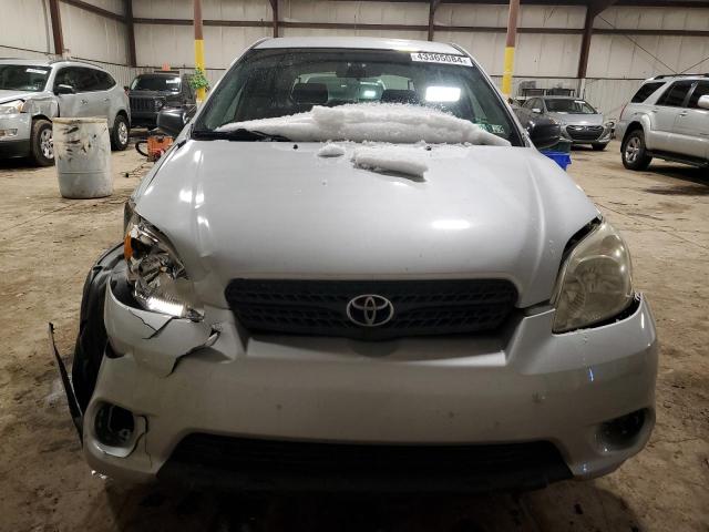 2T1KR32E35C405405 - 2005 TOYOTA COROLLA MA XR SILVER photo 5