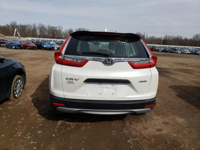 2HKRW6H36JH212879 - 2018 HONDA CR-V LX WHITE photo 6