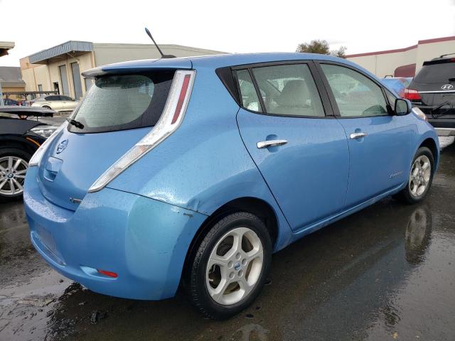 1N4AZ0CP0DC415770 - 2013 NISSAN LEAF S BLUE photo 3