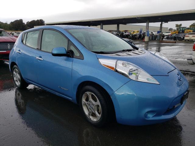 1N4AZ0CP0DC415770 - 2013 NISSAN LEAF S BLUE photo 4